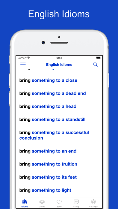 How to cancel & delete English Common Idioms in Writing from iphone & ipad 1