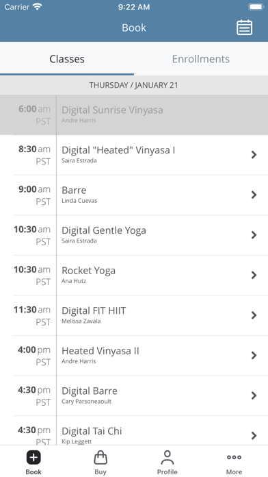 Namaste Fitness screenshot 2