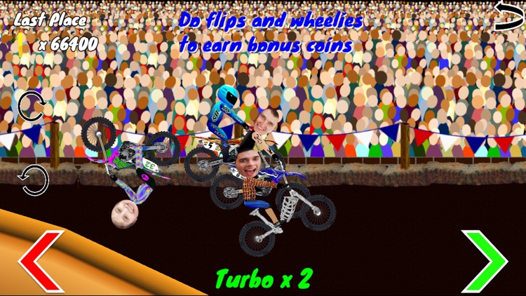 Motorcycle Face Race screenshot-4