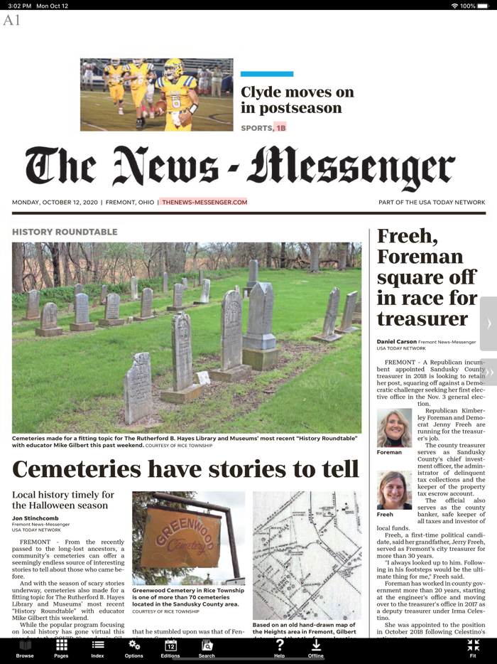 The News-Messenger Print