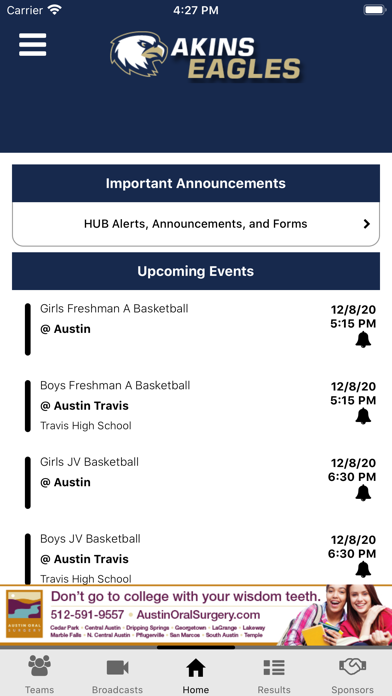 Austin ISD Athletics screenshot 3
