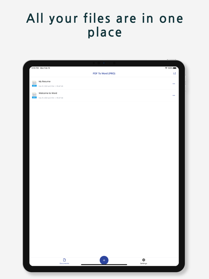 PDF to Word by Alphadocs