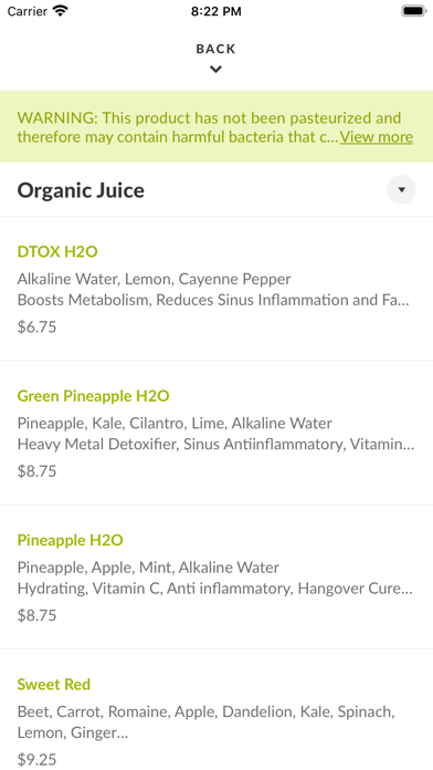 How to cancel & delete DTOX Juice from iphone & ipad 3