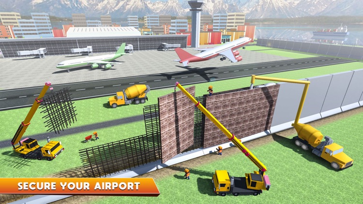 Airport Wall Construction screenshot-3