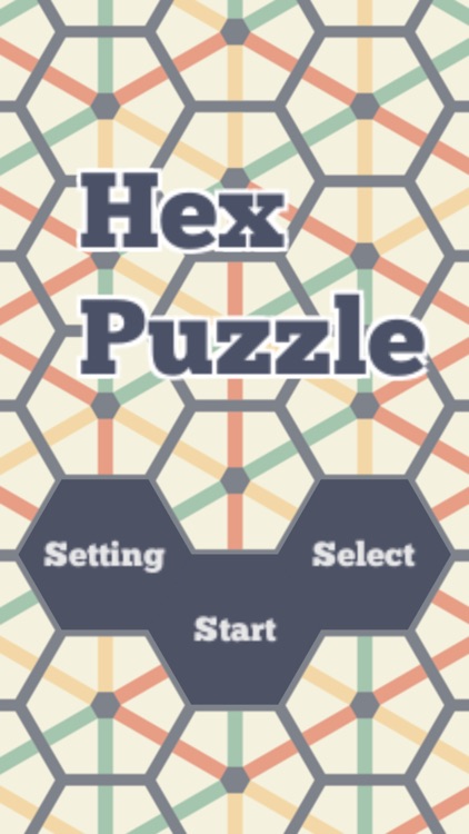 HexPuzzle with ThreeLines