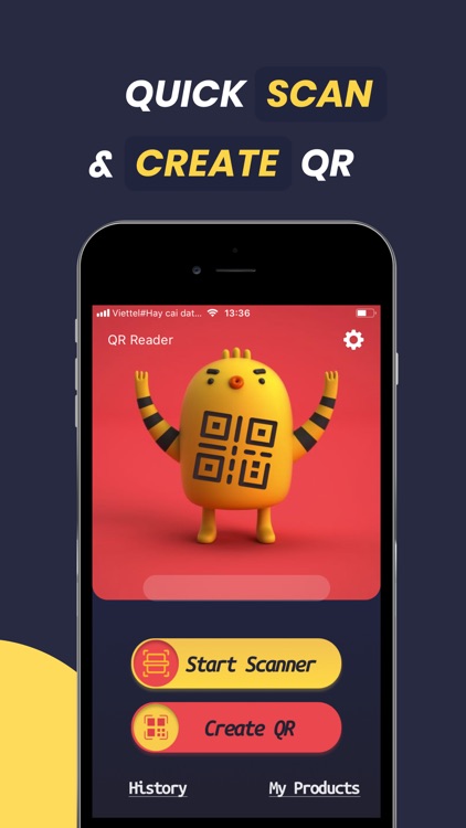 QR reader- QR code generator