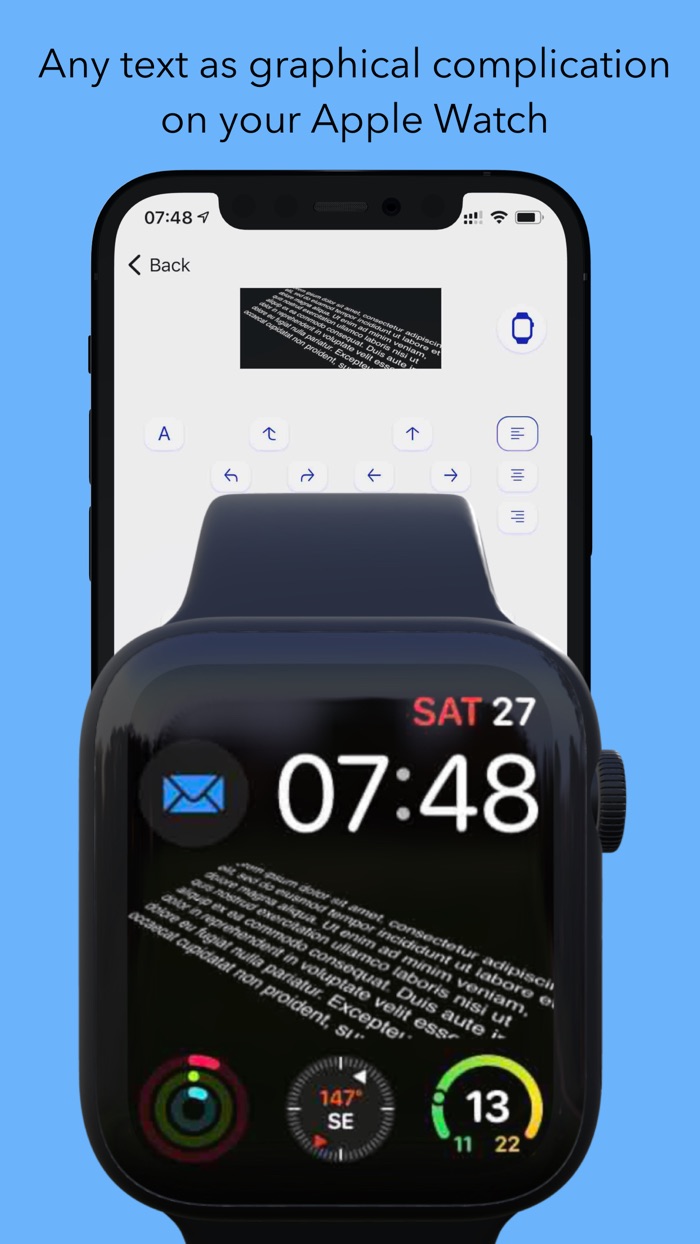 Inscribed - words on watch