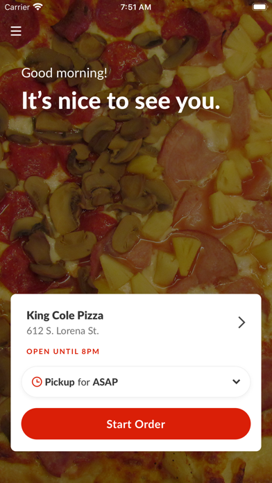 How to cancel & delete King Cole Pizza from iphone & ipad 2