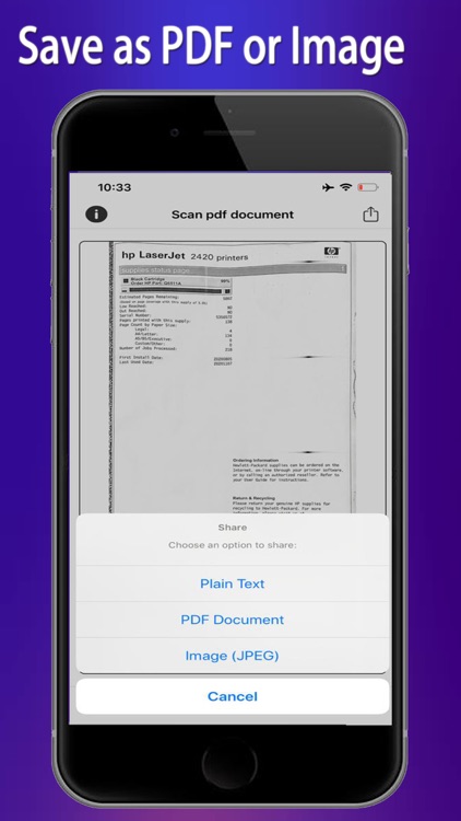 ScanEasy: Document Scanner App