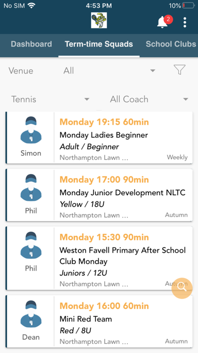 Northampton Tennis Coaching screenshot 2