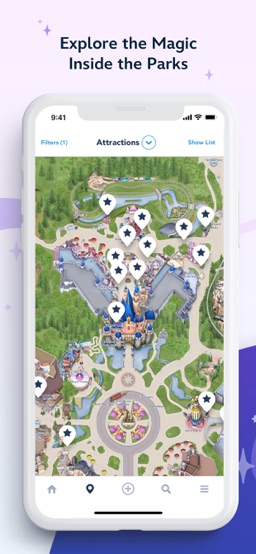 Disneyland® app screenshot