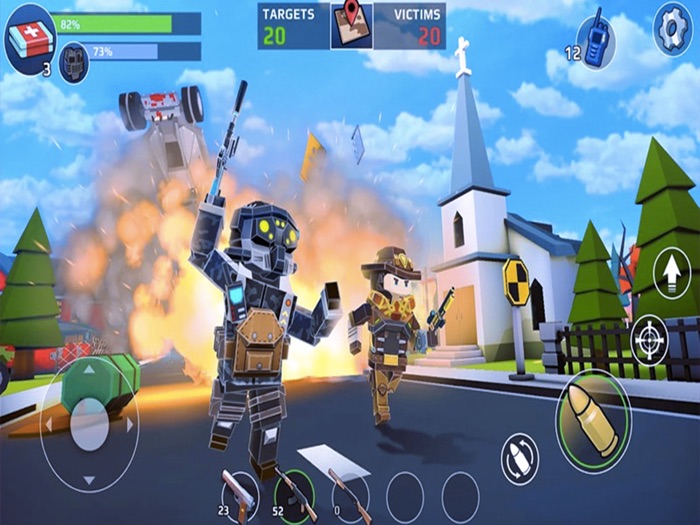 吃鸡战场：迷你像素世界射击