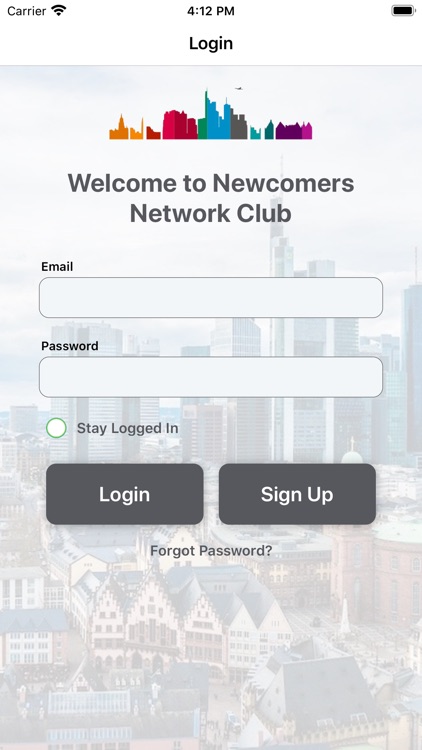 Newcomers Network Club App