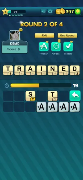 Game screenshot Word Battle: unscramble words apk