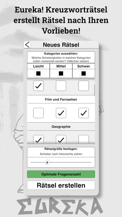 How to cancel & delete Eureka! Kreuzworträtsel from iphone & ipad 2