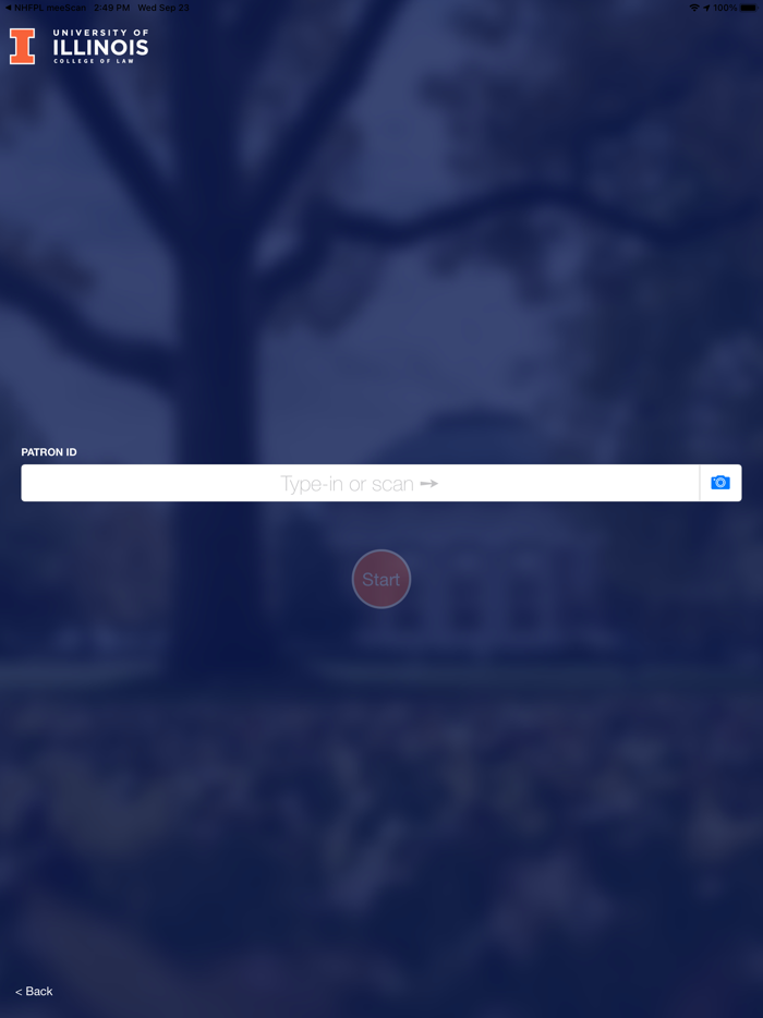 U of I Law Library Check-Out