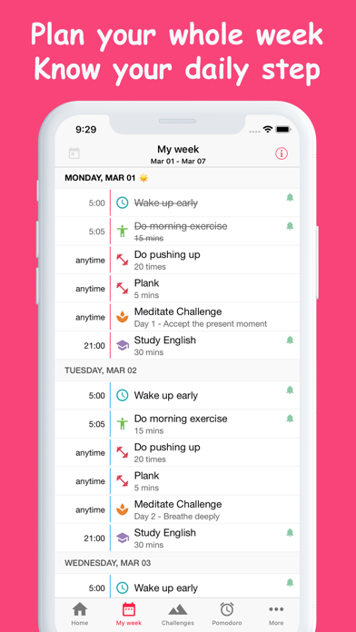 Week Plan - Organize your life screenshot 3