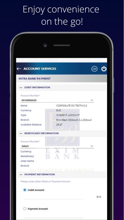 Exim Online Banking DJBusiness screenshot-3