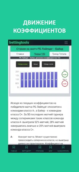 Game screenshot Betting Tools: прогнозы hack