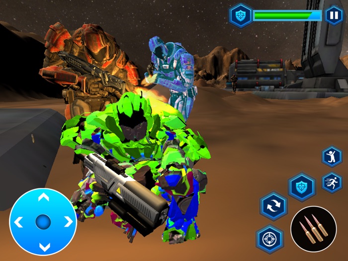 Bat Robot Superhero Crime City