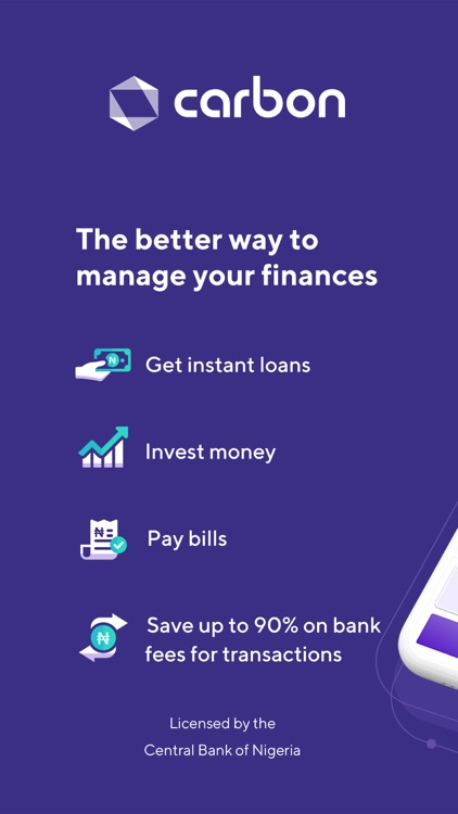 Carbon: fast loans and banking