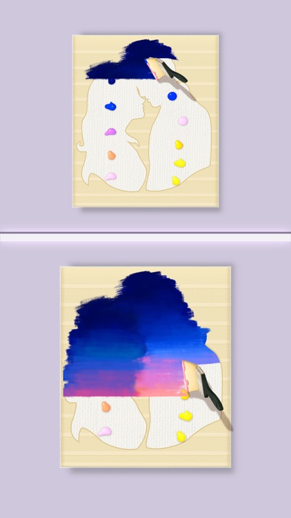 流光剪影 (Silhouette Art)