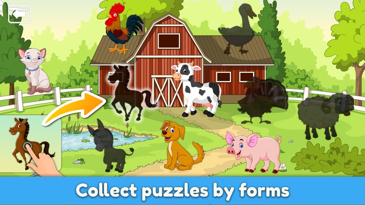 Toddler puzzle games for kids!