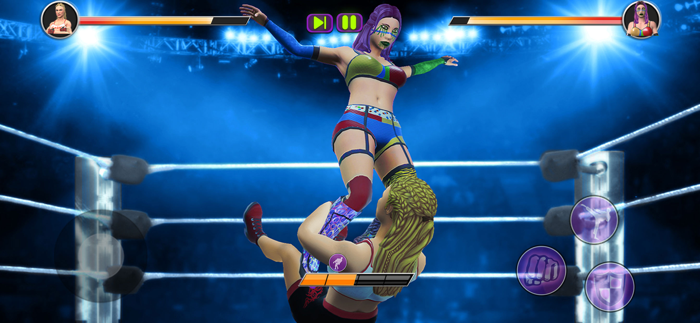 나쁜 소녀들 mma 씨름 전투