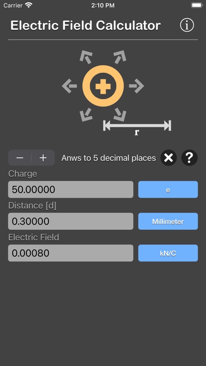 Electric Field Calculator screenshot-6