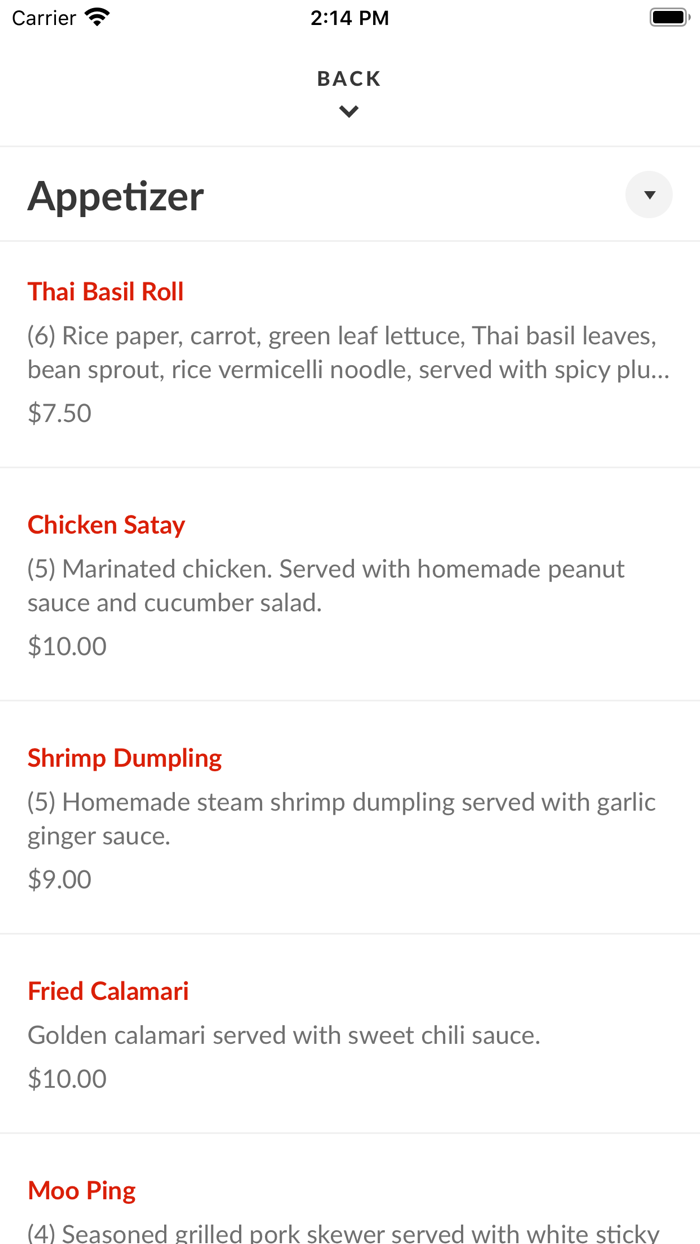 Thai Basil Alpharetta