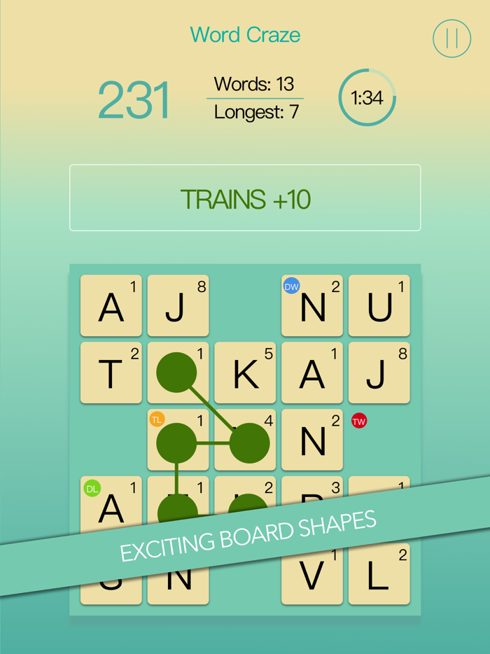 Word Craze - Unique Gameplay