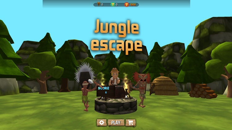 Jungle escape-Primitive tribe