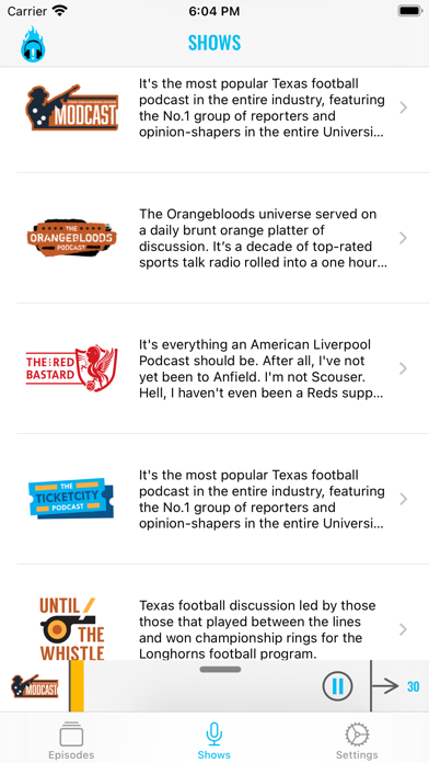 The Yakk Podcasting Network screenshot 3