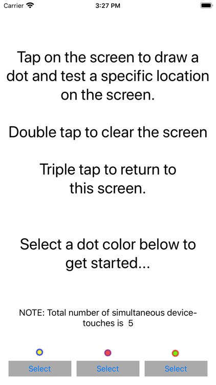 Screen Test Utility
