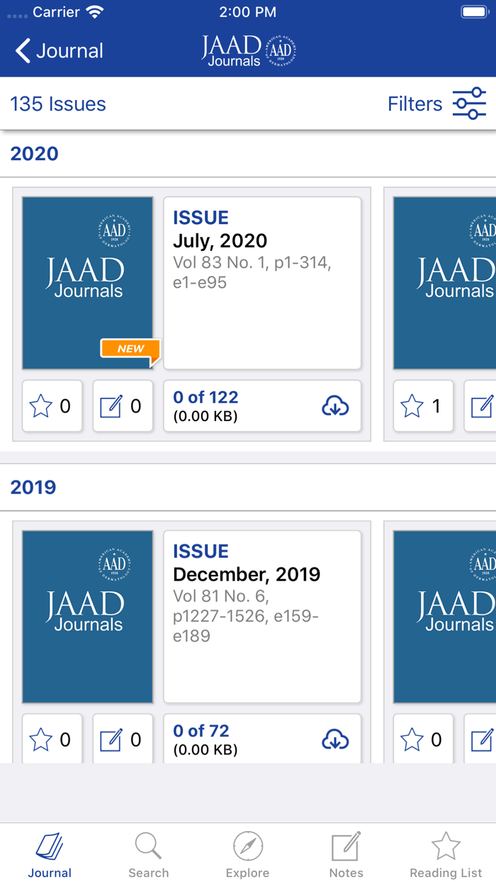 JAAD Journals