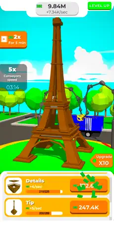 Screenshot 2 Idle Landmark - Tycoon Game iphone