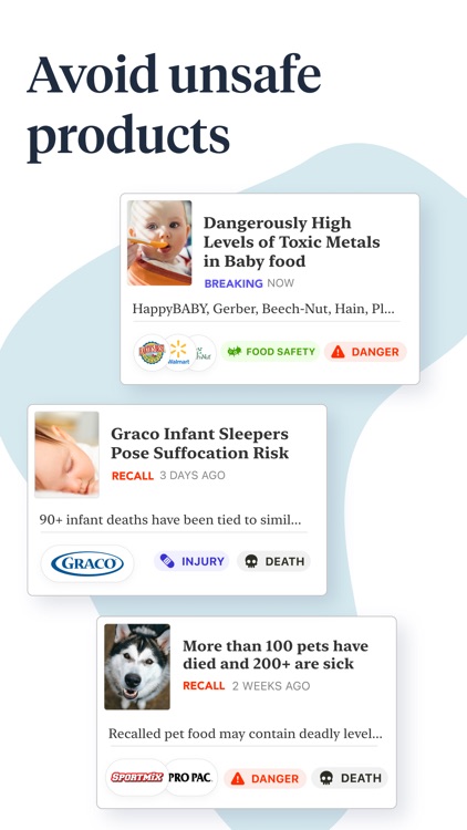 Whystle: Recalls & Safety Info screenshot-0