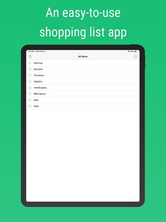 Shared Grocery: Shopping List screenshot