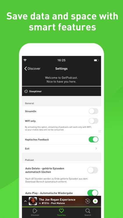 Podcast-Player screenshot-3