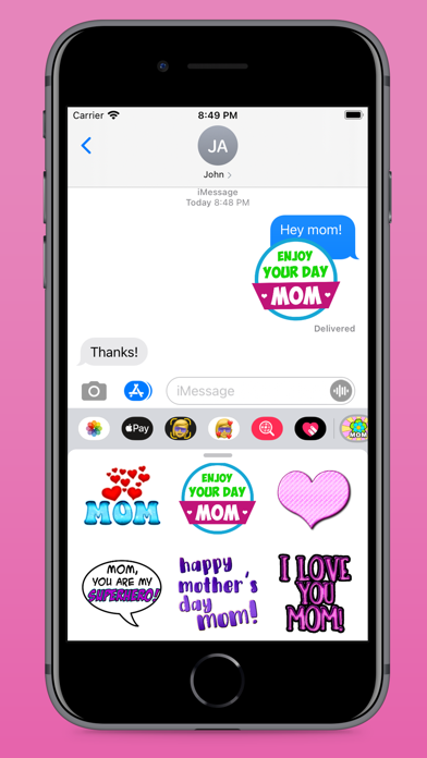 Mother's Day Fun Stickers screenshot 3