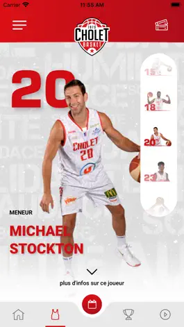 Game screenshot Cholet Basket apk
