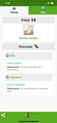 Captura 3 Calendario de Vacunación ARG iphone