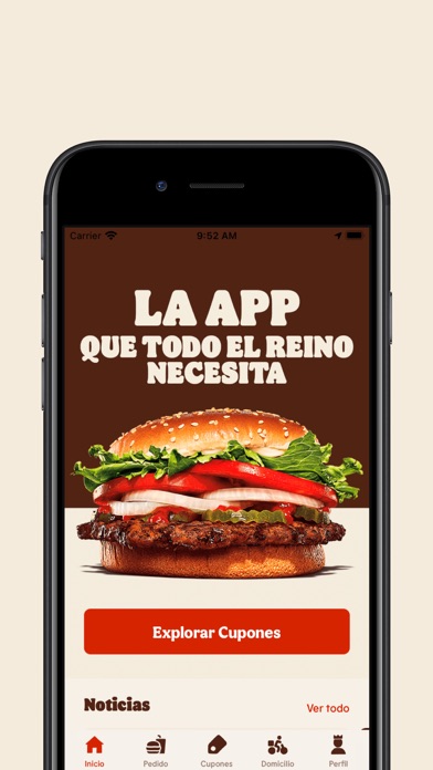 Burger King Mexico screenshot 2