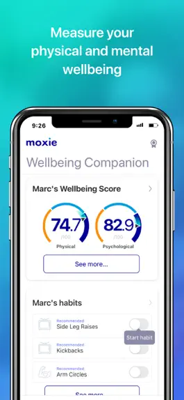 Game screenshot Moxie - Wellbeing Companion mod apk