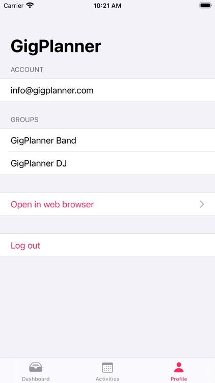 GigPlanner screenshot-5