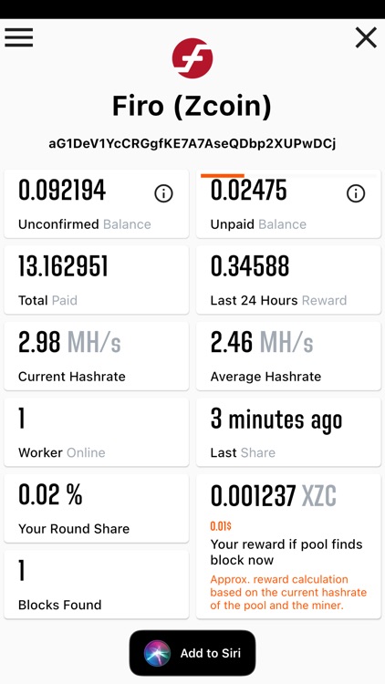2Miners Monitor