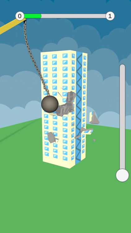 Wrecking ball crane