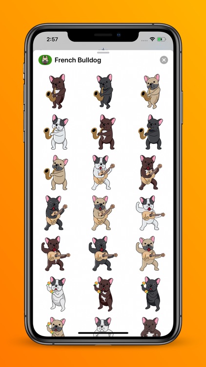 French Bulldog Emoji screenshot-7