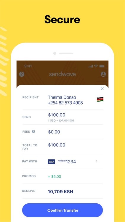 Sendwave- Send Money with Love screenshot-3