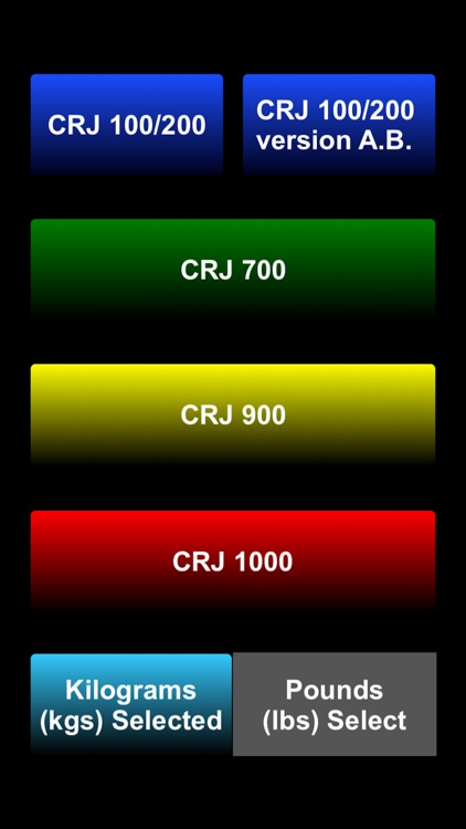 CRJ Weight and balance